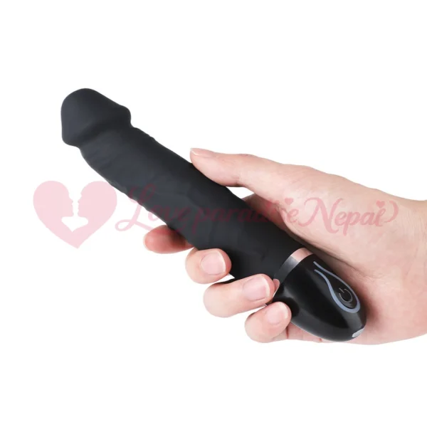 Black Penis Vibrating Dildo in Nepal | Female Pleasure Toy