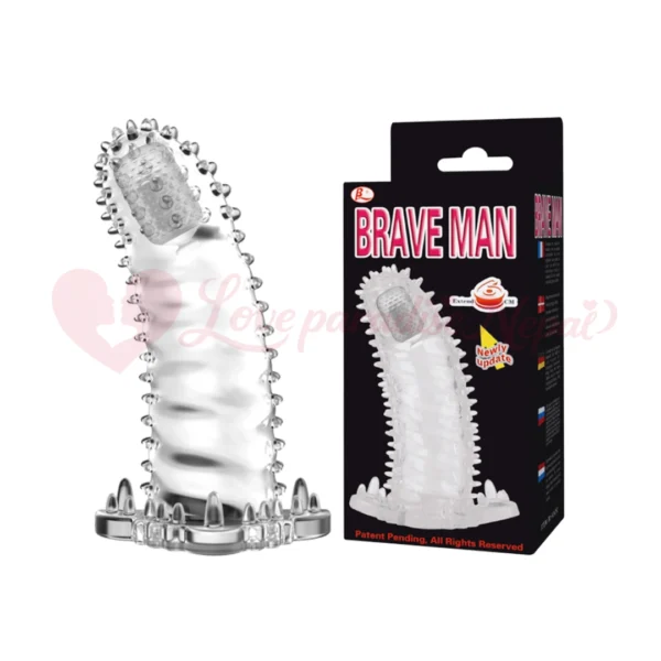 Brave Man Crystal Condom